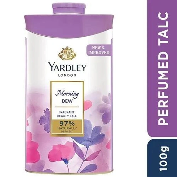 Yardley London Morning Dew Fragrant Talc  100gm