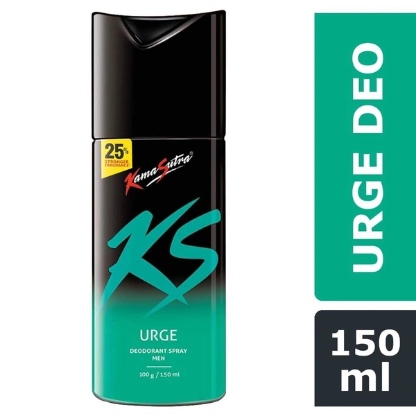 KS Men Body Deodorant Spray URGE  150ml Spray