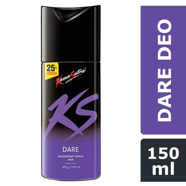 KS Men Body Deodorant Spray DARE  150ml spray
