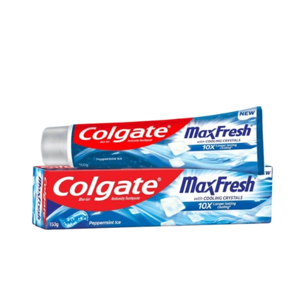 Colgate MaxFresh Peppermint Ice with Cooling Crystals Toothpaste 150g
