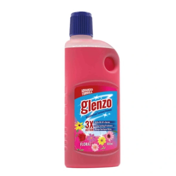 Glenzo Disinfectant Surface Cleaner Floral 500ml