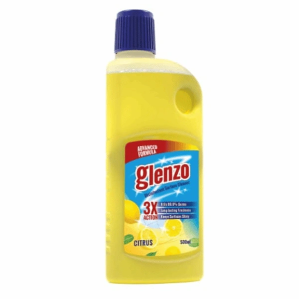 Glenzo Disinfectant Surface Cleaner Citrus 500ml