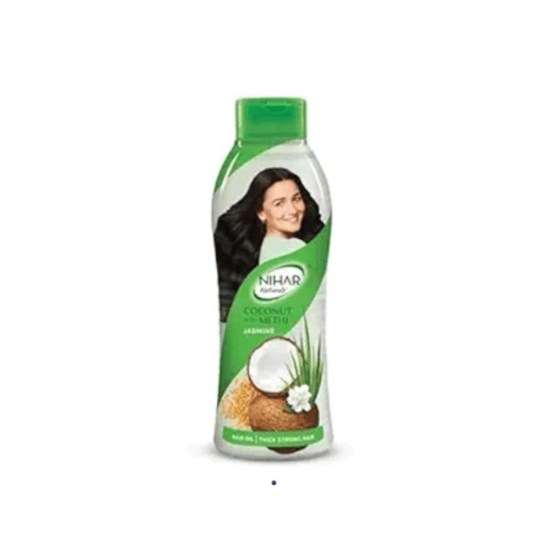Nihar Naturals Coconut with Meethi & Jasmine Oil 90ml