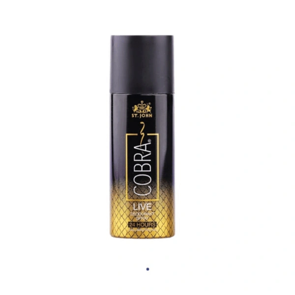 ST.John Cobra Live Deodarant Body Spray 150ml *250.0 MRP per unit