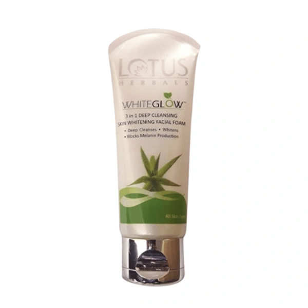 Lotus Herbals 3in1 Whiteglow Facial Face Wash 50g