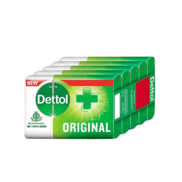 Dettol Original Bathing Soap Bar 5U X 100g