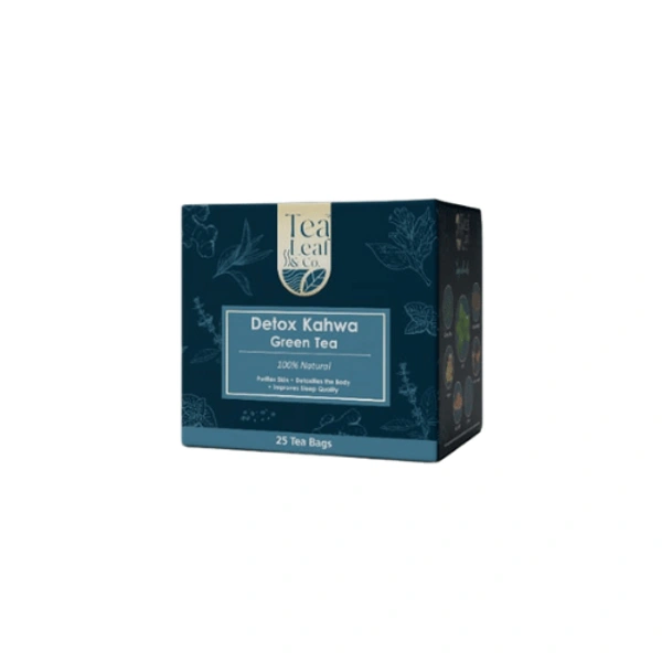 Tea Leaf & Co. Detox Kahwa Green Tea 25U