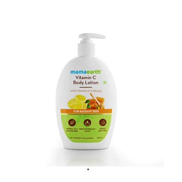 Mamaearth Vitamin C Body Lotion 2U X 400ml
