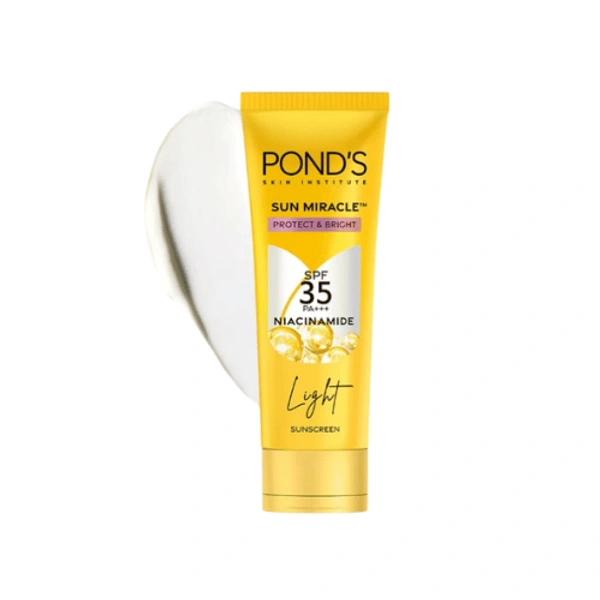 Pond's Sun Miracle Spf 35 Pa+ ++ Niacinamide Light Sunscreen 50g