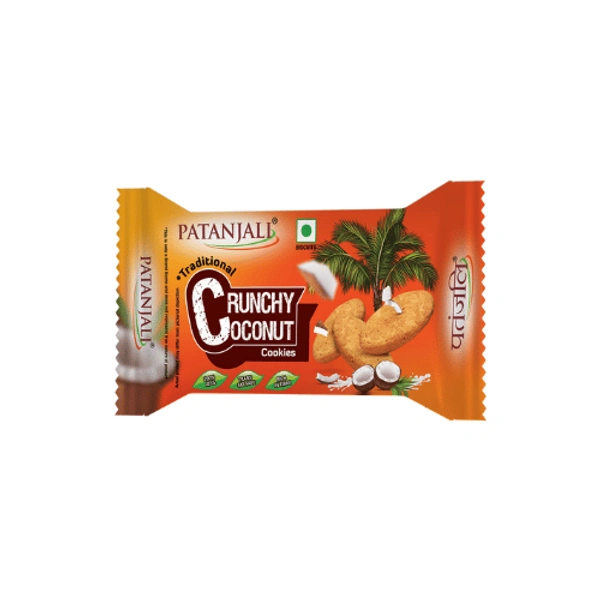 Patanjali Crunchy Coconut Cookies 40gm