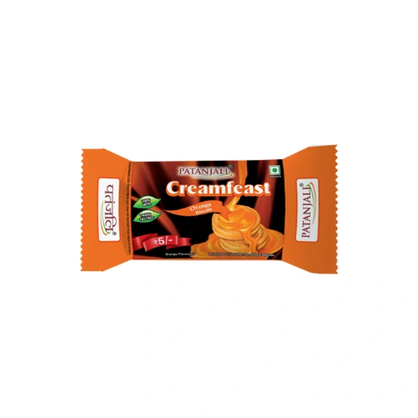 Patanjali Creamfeast Orange Biscuit 35gm