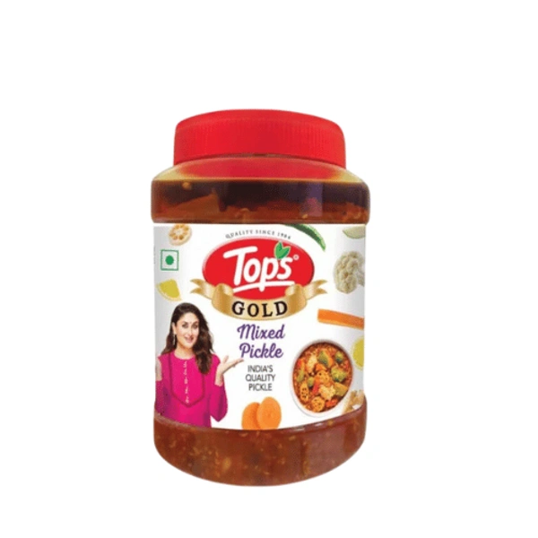 Tops Gold Mixed Pickle Jar 900g
