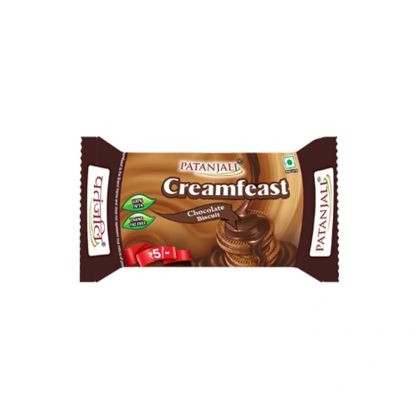 Patanjali Creamfeast Chocolate Biscuit 35gm