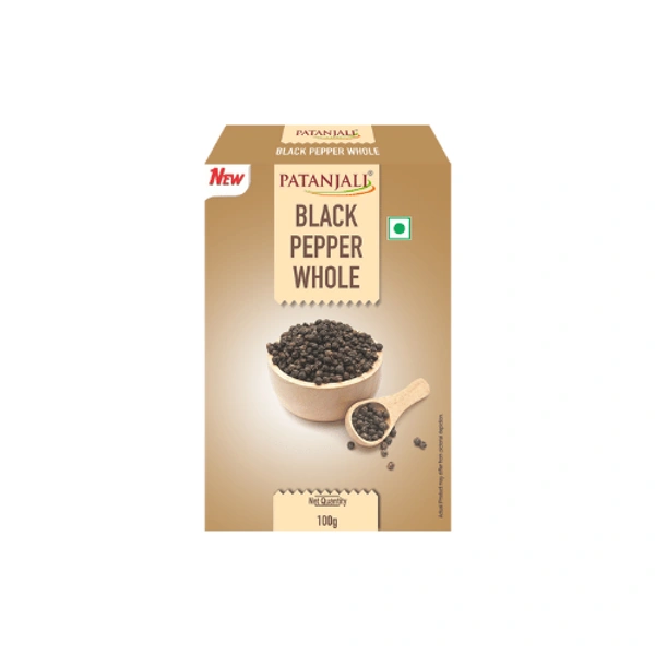 Patanjali Black Pepper Whole 100gm