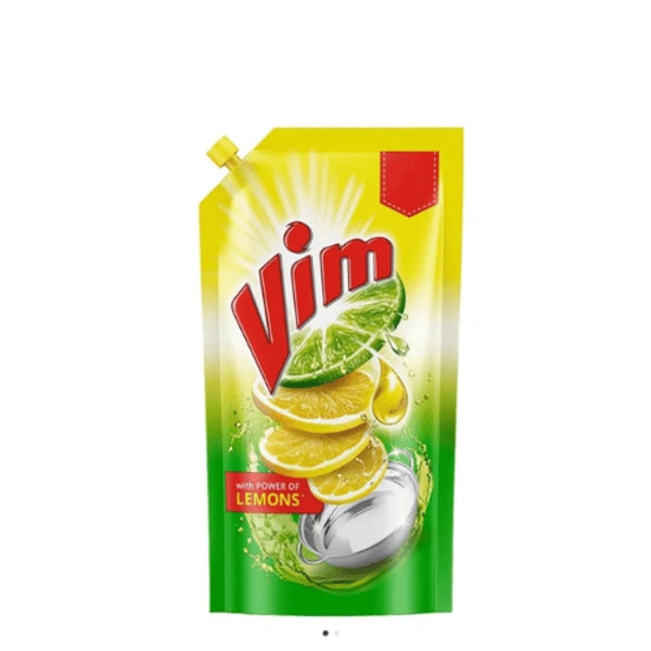 Vim Dishwash Liquid Gel Lemon 135ml
