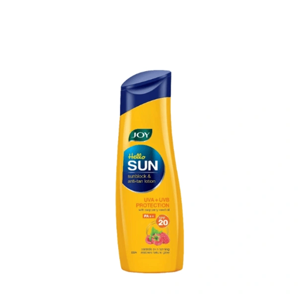 Joy Hello Sun Block & Anti Tan Lotion SPF20 300ml