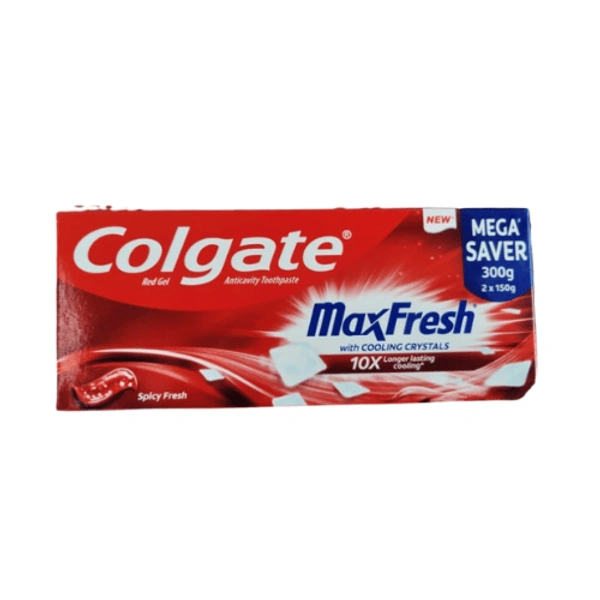 Colgate Max Fresh Red Gel Toothpaste 2U X 150g