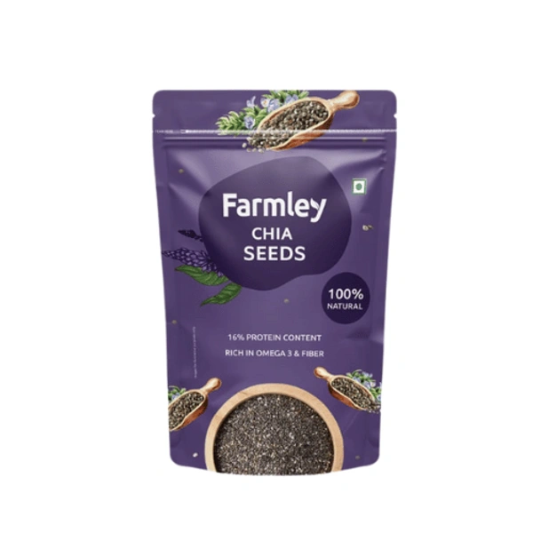Farmley Premium Chia Seeds Standee Pouch 200g