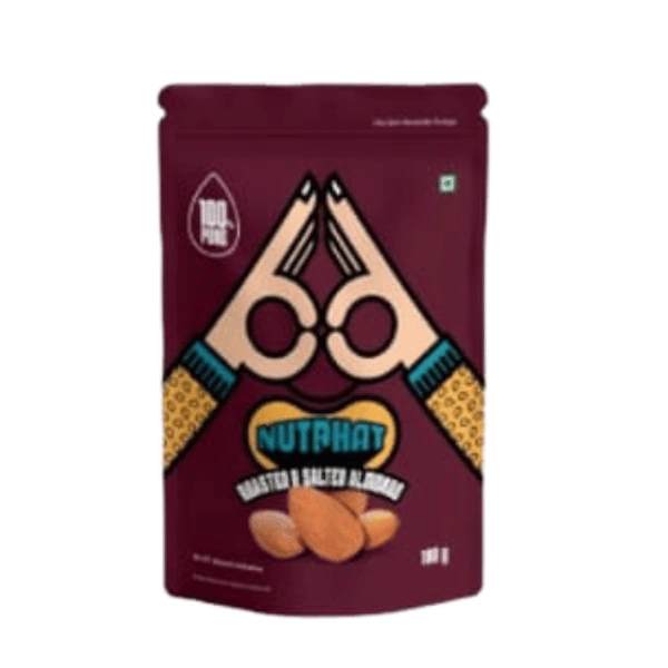 Nutphat Roasted & Salted Almond 100g