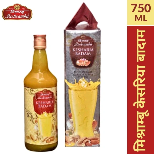 Mishrambu Kesharia Badam Dry Fruit Shatbat 750ml
