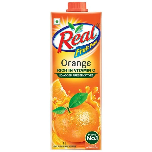 Real Fruit Power Orange Juice 1Ltr