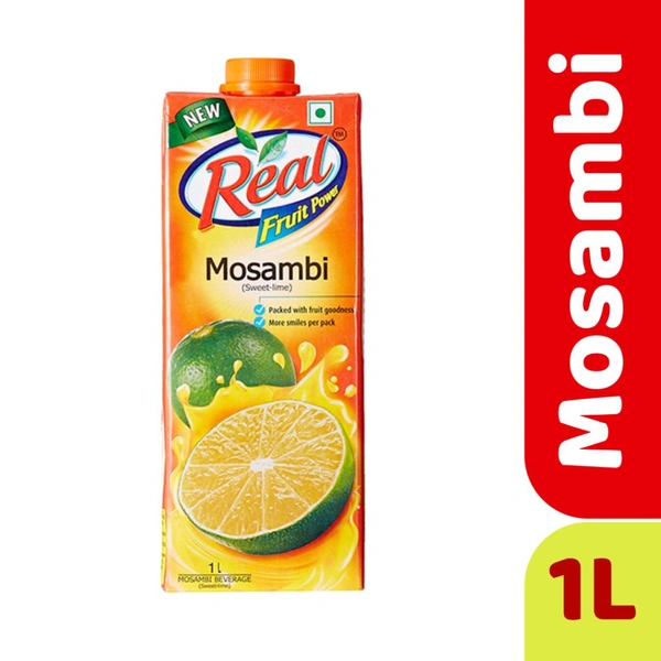 Real Fruit Power Mosambi Juice 1Ltr