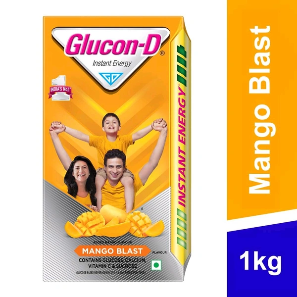 Glucon-D Mango BLAST Flavour Glucose Powder 1Kg