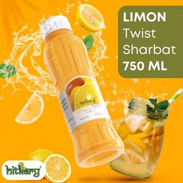Hitkary LIMON Twist Sharbat Drink 750ml