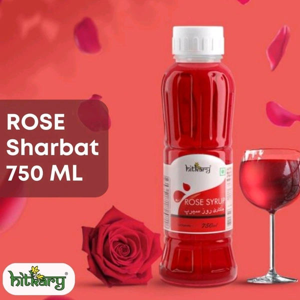 Hitkary ROSE Sharbat Drink 750ml
