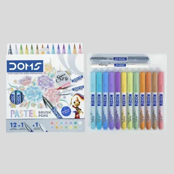 Doms Pastel Brush Pen 14 shade 