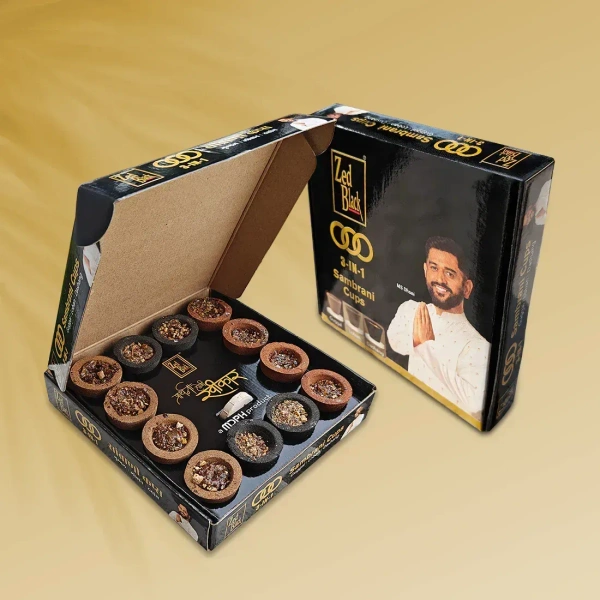 Zed Black 3 IN 1 Cup Sambrani