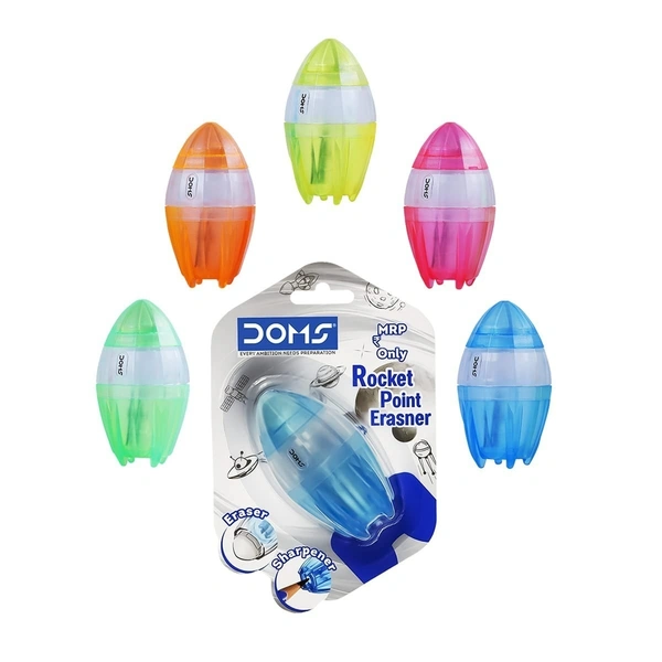 Doms Rocket Point Erasner - 20 Pieces