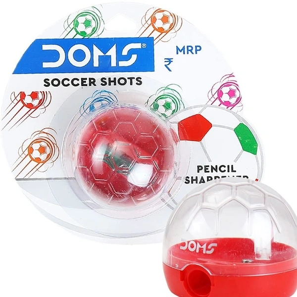 Doms Soccer Shots Sharpner - 1 Piece