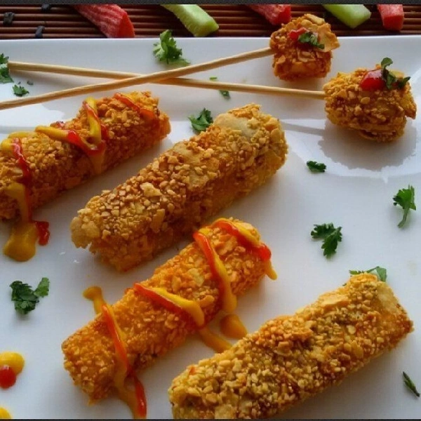 Crispy Paneer Strips - 12 Pieces
