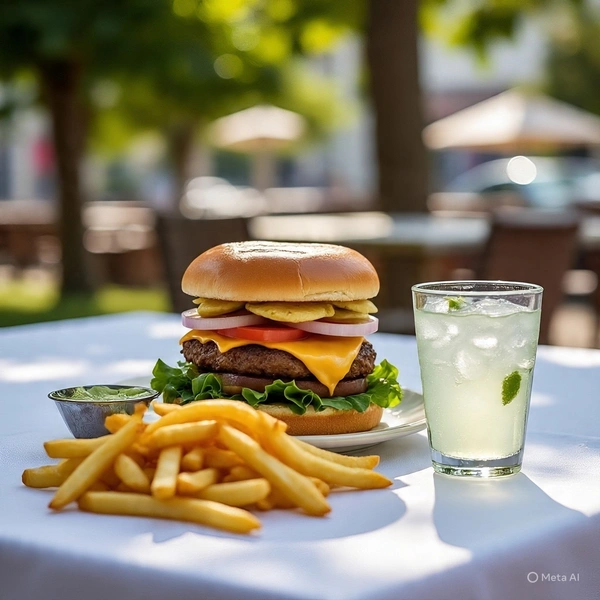 Non-Veg burger Combo