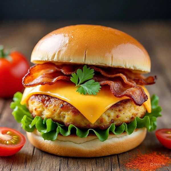 Omlelette Burger - Regular