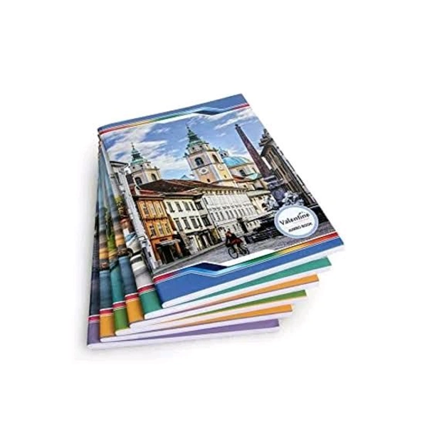 Happy Days White Long Note Book - 200 Pages