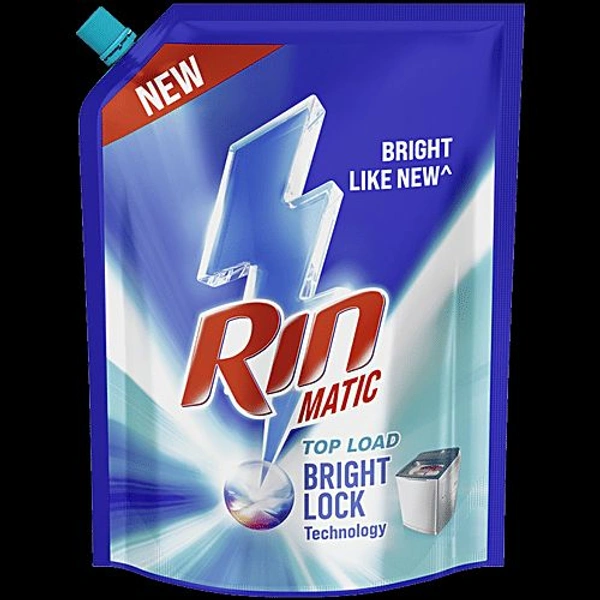 Rin Matic Top Load Bright Look Liquid Pouch - 2L