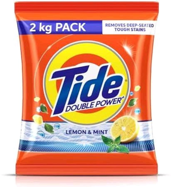 Tide Plus Detergent Powder Lemon & Mint - 2kg