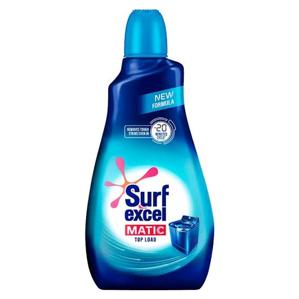Surf Excel Matic Liquid Detergent Top Load Pouch - 1L