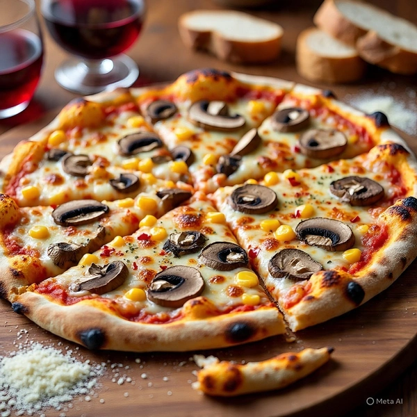 Veg Farmhouse Pizza - Regular