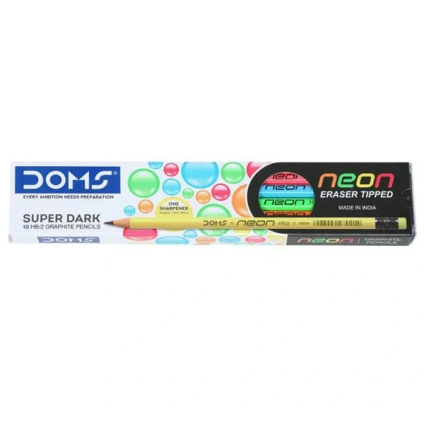 Doms Neon R/t Pencil New - 10 Pieces