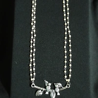 RdE Jewellery Hub PPN095 SILVER LONG NECKLACE - SILVER