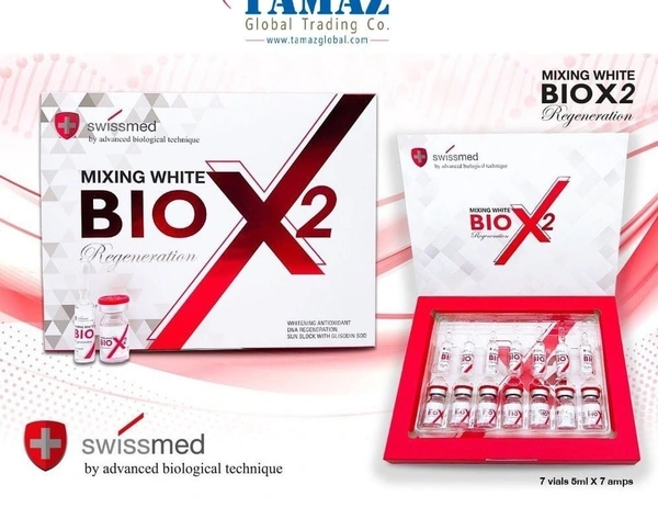 Mixing White Bio X2 Regeneration Glutathione Injection – Advanced Skin Whitening & Rejuvenation - X2