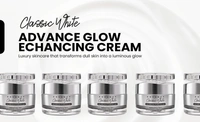 classic white Classic White Korean Whitening Face Cream – Brightening & Moisturizing Skincare with Niacinamide & Herbal Extracts – Dark Spot Remover & Anti-Aging Day/Night Cream – 10ml - 