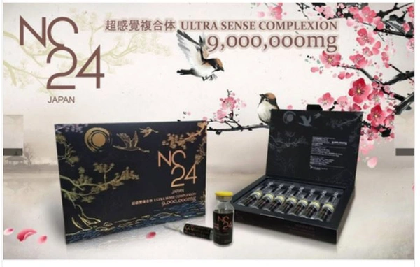 NC24 Japan 9,000,000 Ultra Sense Complex Glutathione Injection – Premium Skin Whitening Solution - NC24