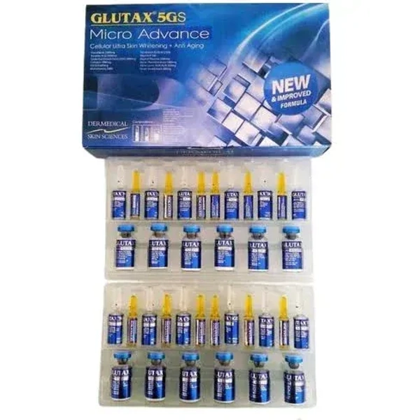 Glutax 5gs Micro Advance Cellular Ultra Skin 12 Vials