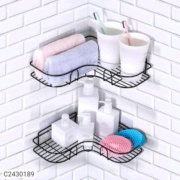 Bathroom Corner Shelf - 2pc