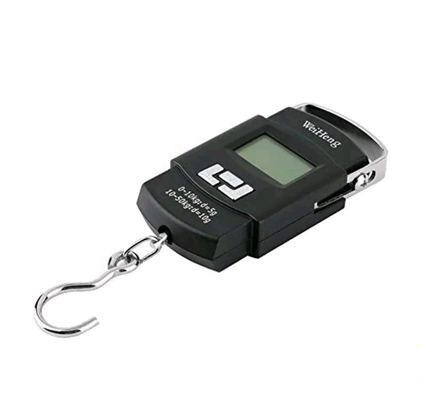 Portable Weight Scale, 50kg (Black)