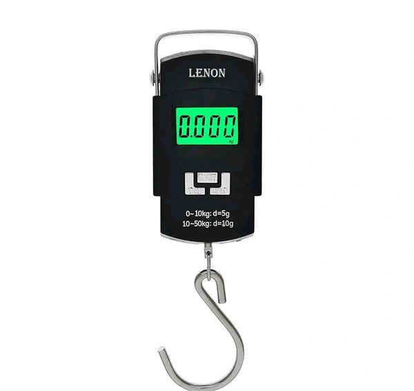 Portable Weight Scale, 50kg (Black)